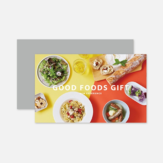 《体験ギフト》GOOD FOODS GIFT