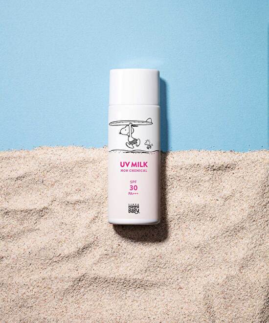 MammaBaby SNOOPY ノンケミカルUVミルクSPF30/PA+++