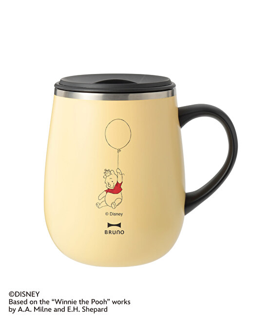 Pooh 蓋つきステンレスマグ tall