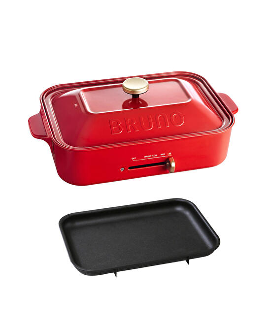 【BRUNO ONLINE限定】コンパクトホットプレート 平面プレートのみ