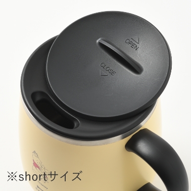 蓋つきステンレスマグ 詳細カット