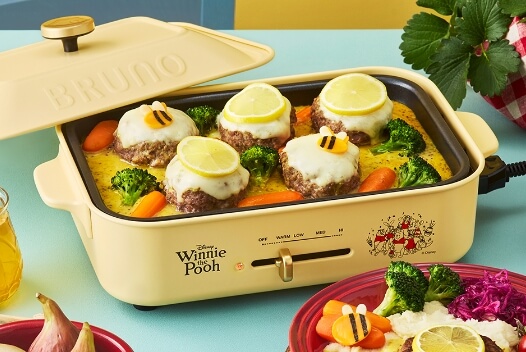 ハニーマスタード煮込みハンバーグ